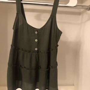 No boundaries xsmall sheer tank